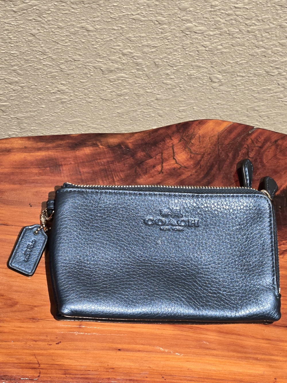 Coach Blue Wristlet/Wallet 64130